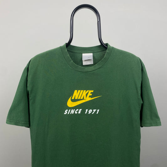 00s Nike T-Shirt Green Large