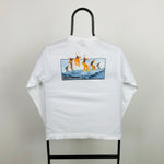 Retro Billabong Skate T-Shirt White XS
