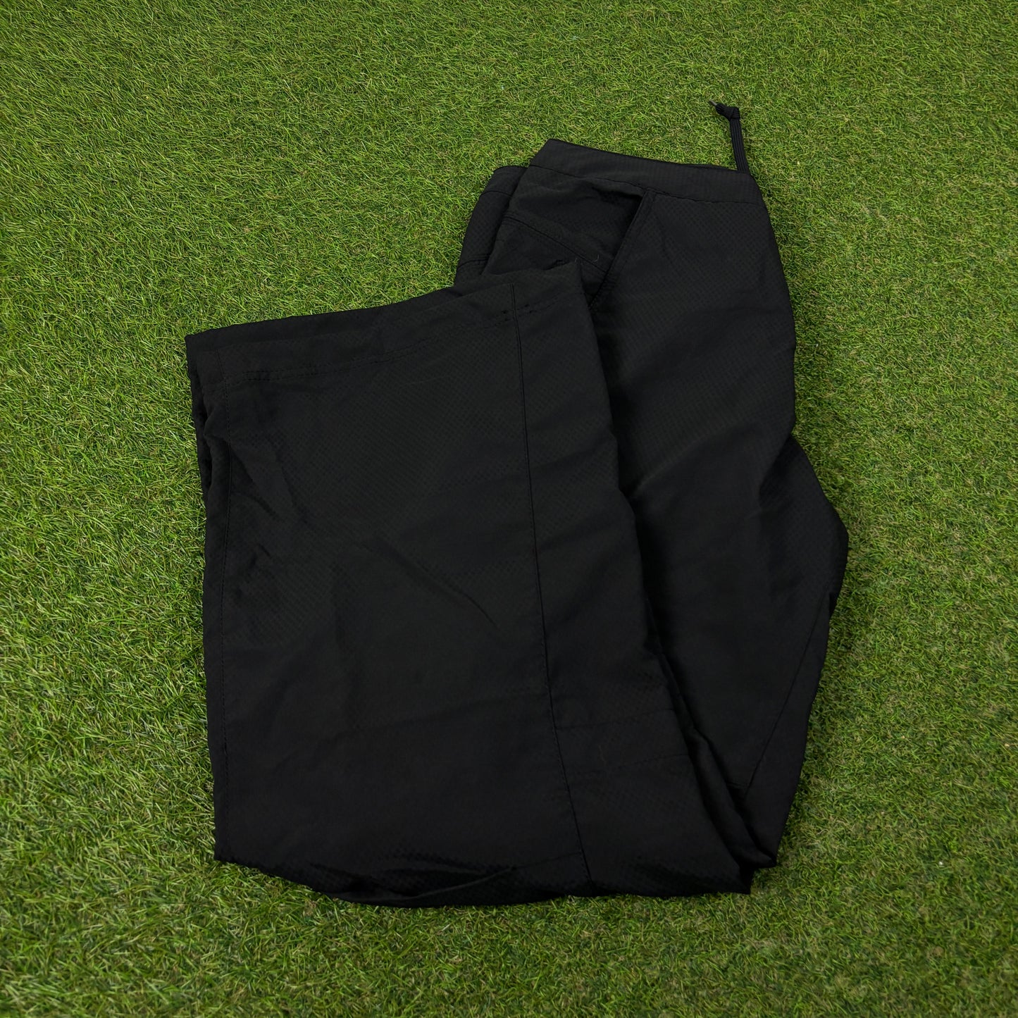 00s Nike Parachute Cinch Cargo Joggers Black Medium