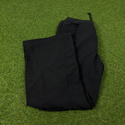 00s Nike Parachute Cinch Cargo Joggers Black Medium