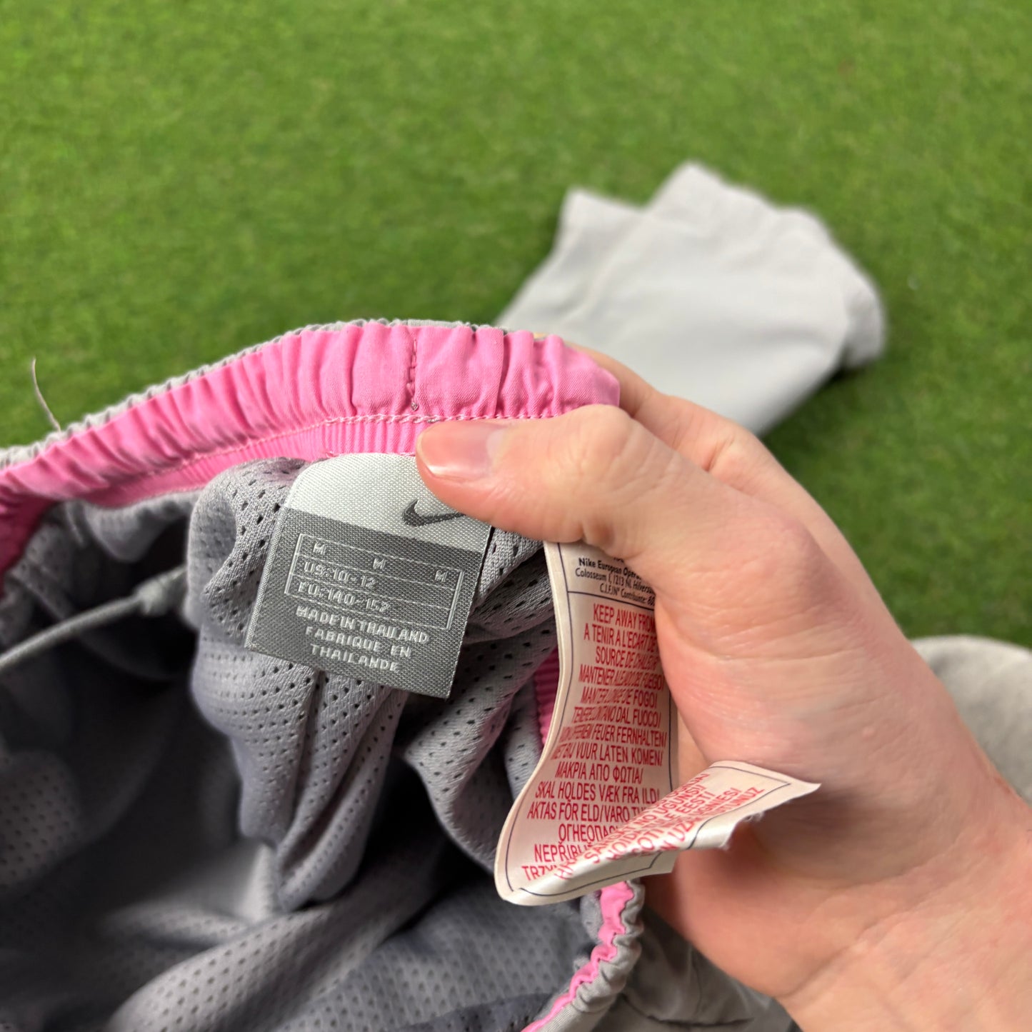 00s Nike Piping Joggers Grey XS