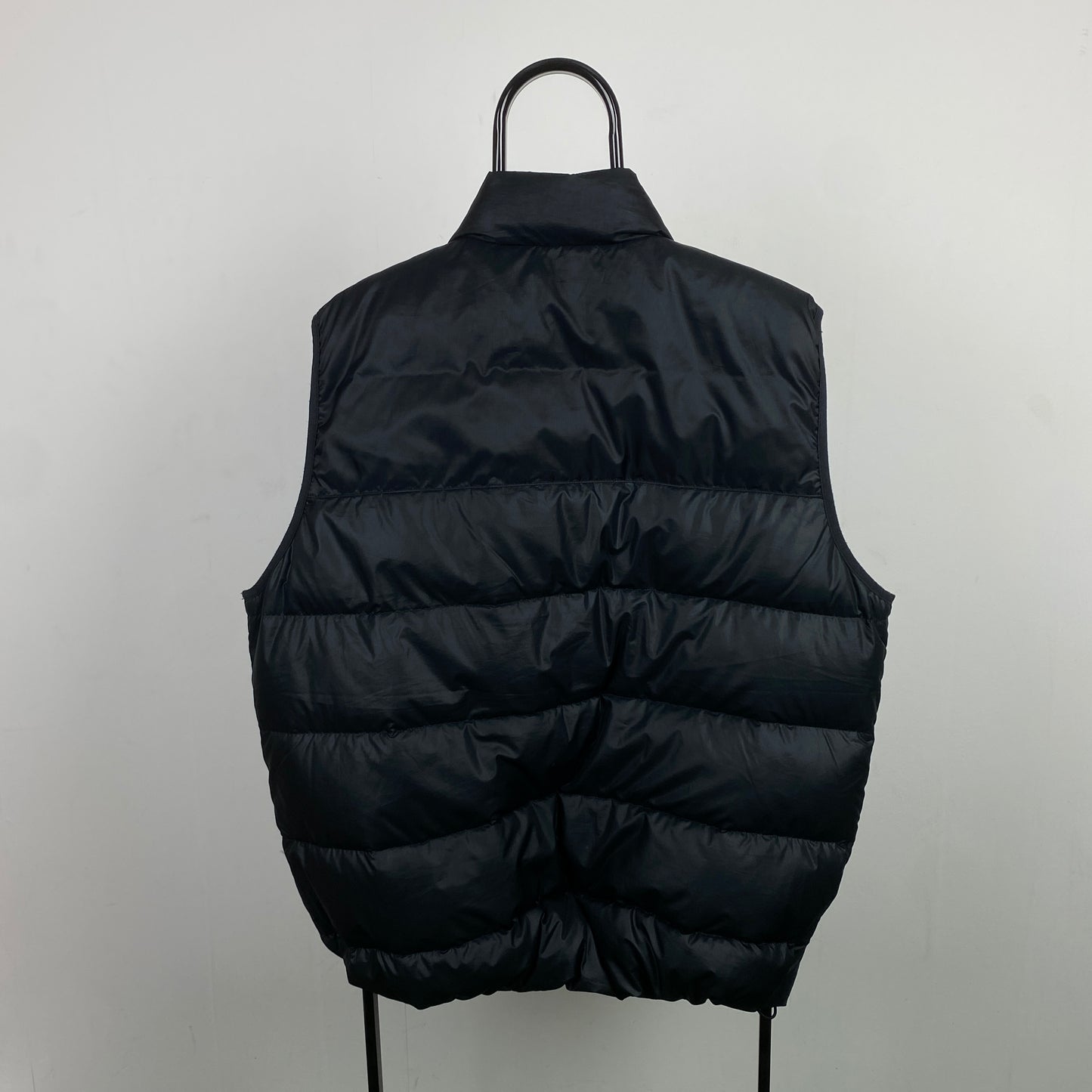 00s Nike Quilted Puffer Gilet Jacket Black XL