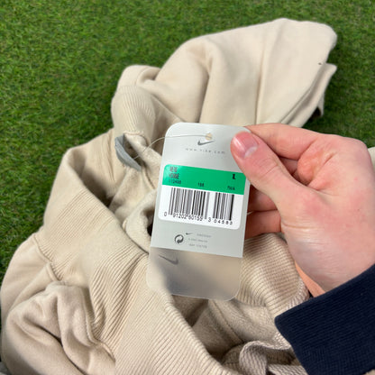 00s Nike Wide Leg Cotton Joggers Brown XL