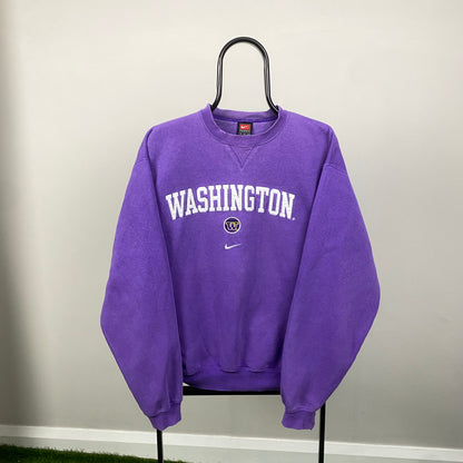 90s Nike Washington State Sweatshirt Purple Medium