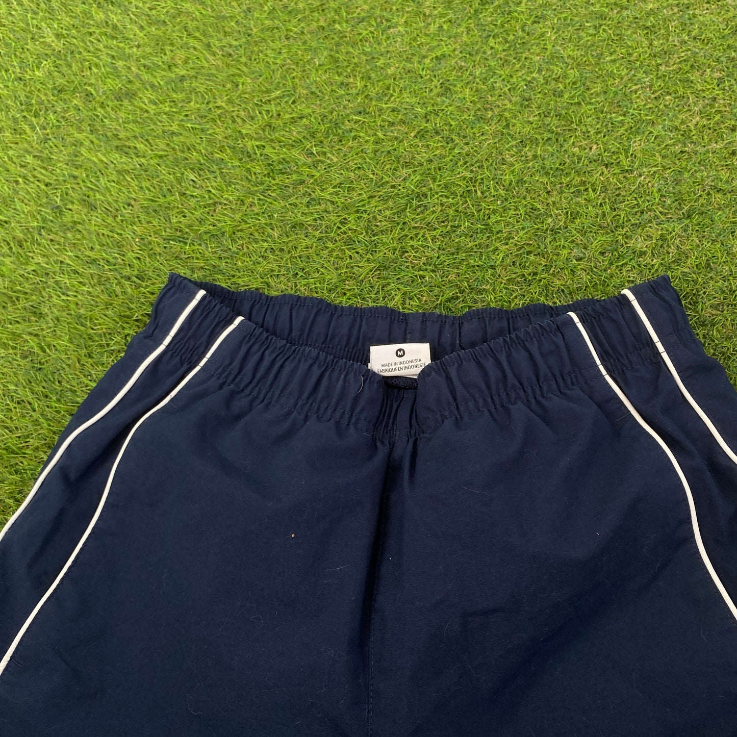 00s Nike Piping Shorts Blue Small