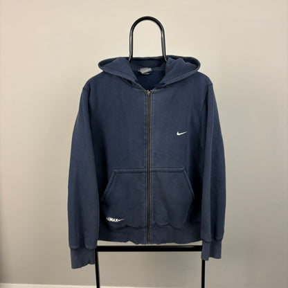 00s Nike Air Max Zip Hoodie Blue Small