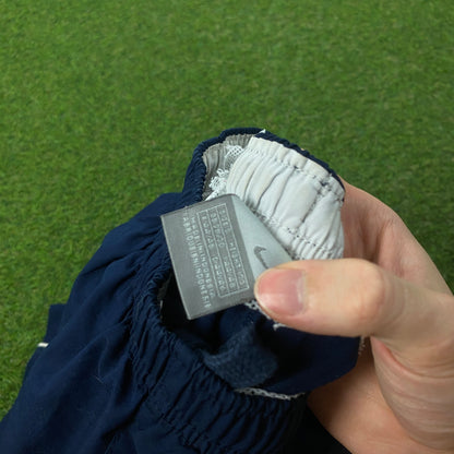 00s Nike Piping Shorts Blue Small