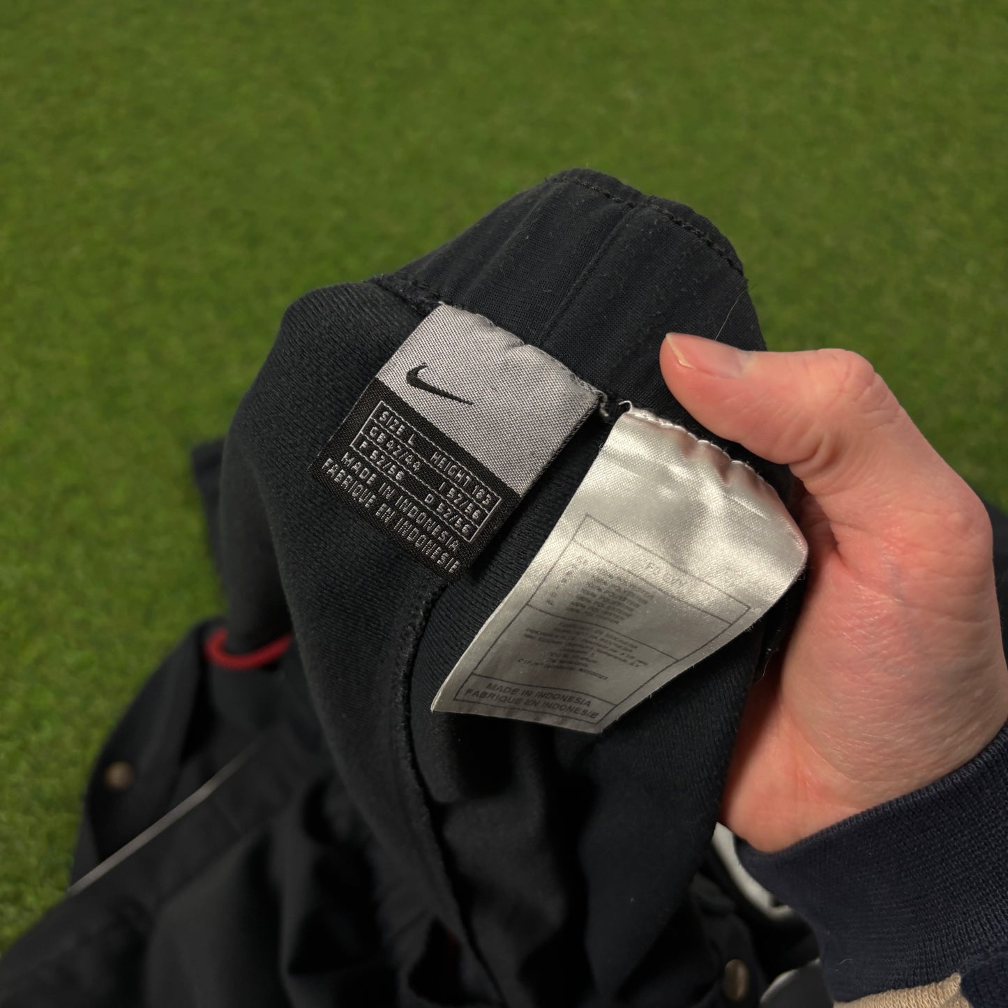 00s Nike Piping Pop Off Joggers Black Large