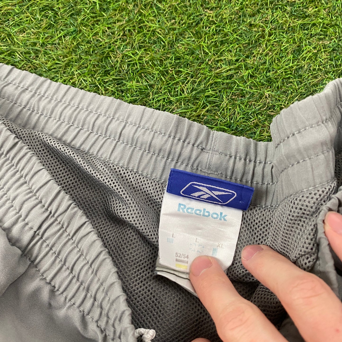 Retro Reebok Shorts Grey Large