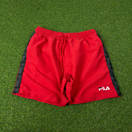 00s Fila Shorts Red Small