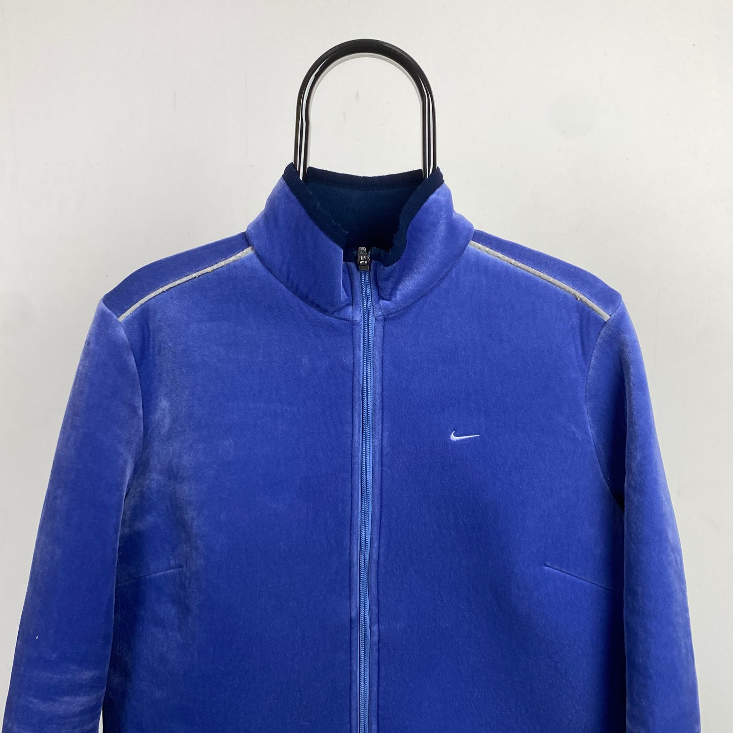 00s Nike Iridescent Fleece Sweatshirt Blue Large