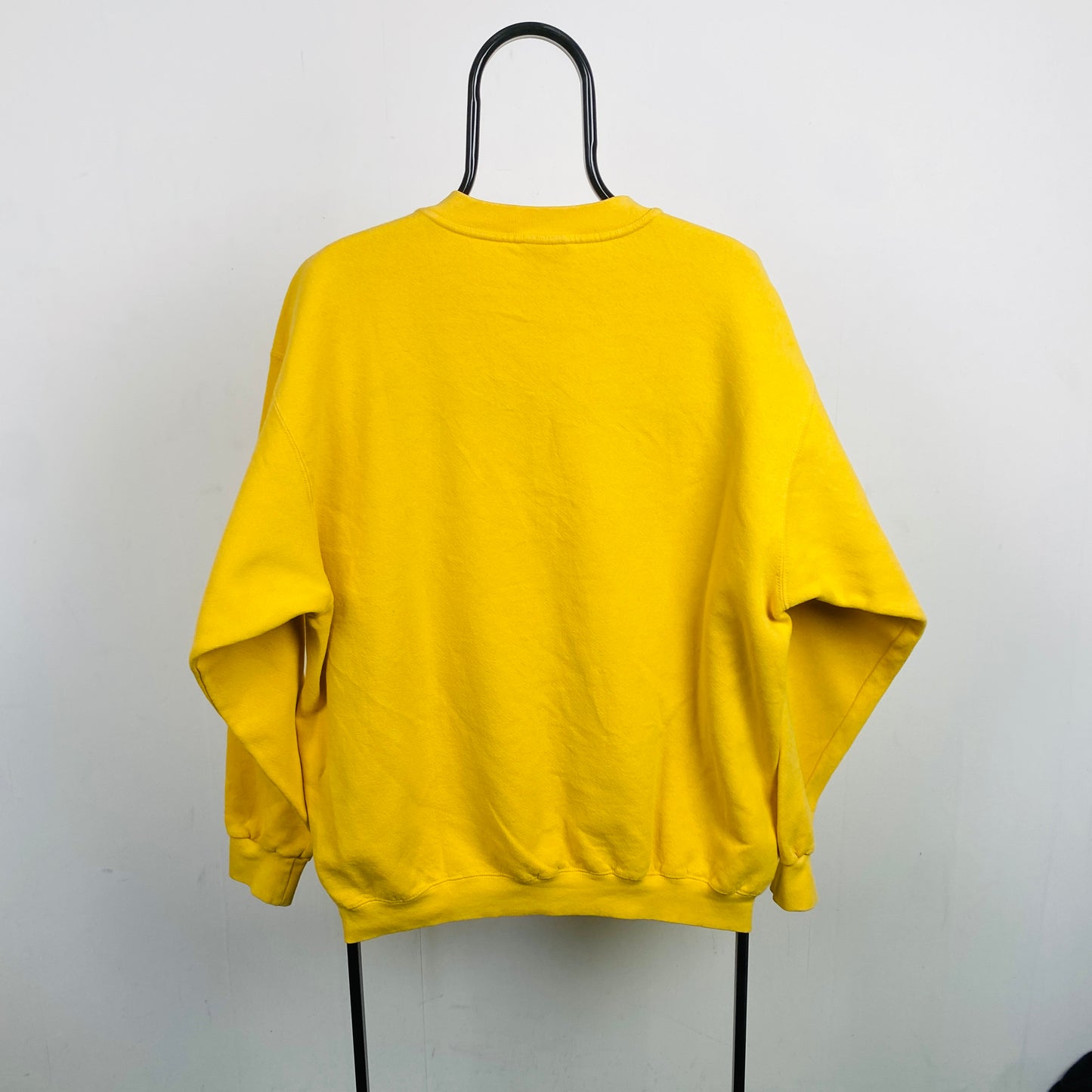 90s Nike Sweatshirt Yellow Large