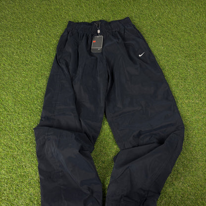 00s Nike Court Piping Tracksuit Jacket + Joggers Set Brown Large