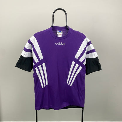 90s Adidas T-Shirt Purple Small