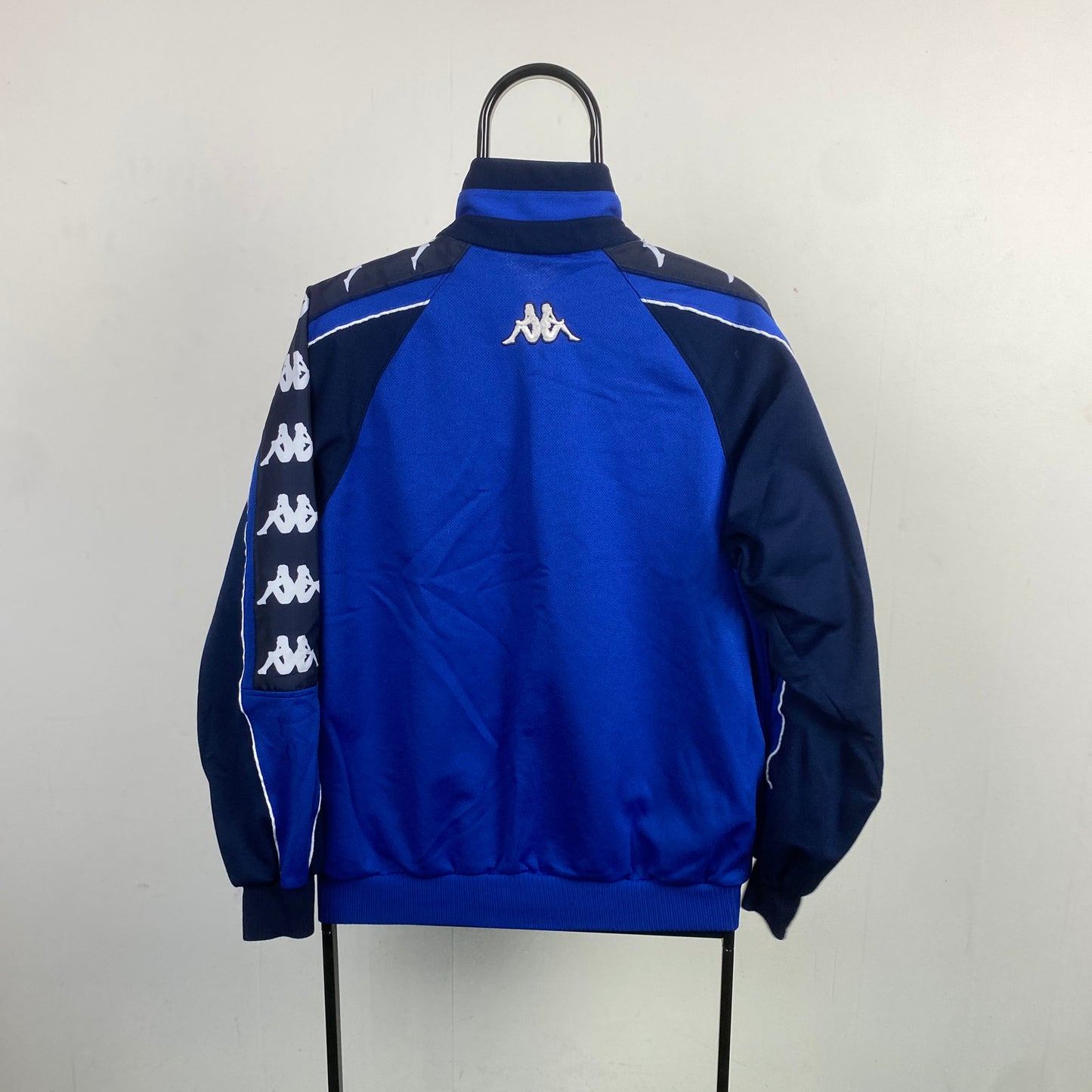 Retro Kappa Italy Track Jacket Blue Medium