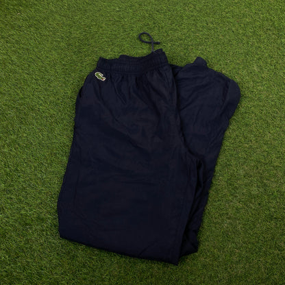 Retro Lacoste Joggers Blue Small