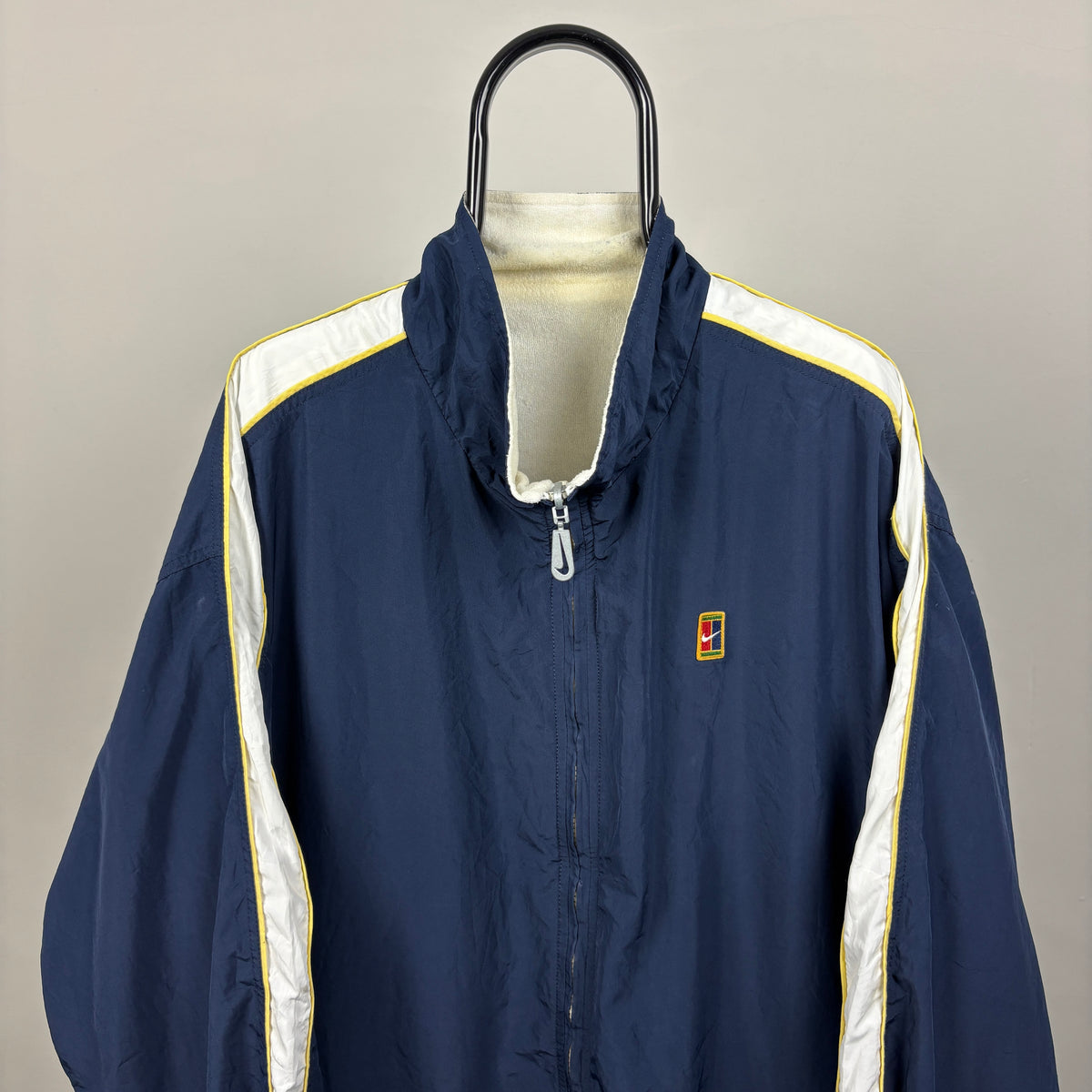 90s Nike Challenge Court Reversible Jacket Blue XL