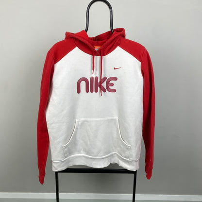 00s Nike Hoodie White Womens XL