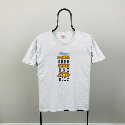 90s Nike The Good The Bad And The Ugly T-Shirt Grey Small