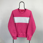 Retro Supreme Sweatshirt Pink Medium