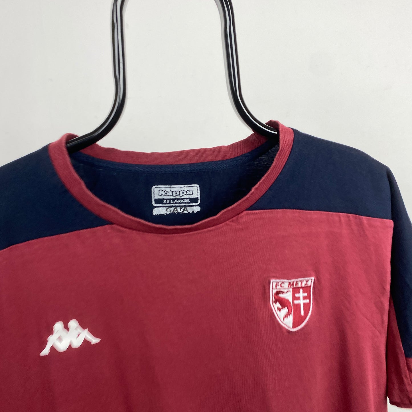 Retro Kappa FC Metz Football T-Shirt Red XXL