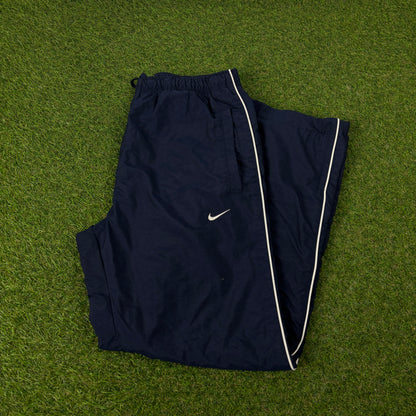 00s Nike Piping Joggers Blue Medium
