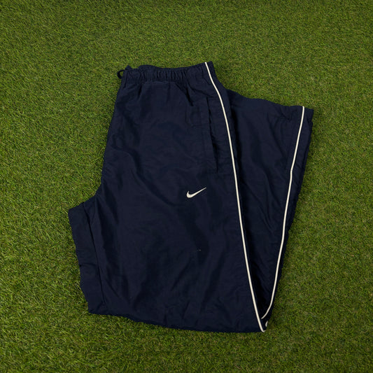 00s Nike Piping Joggers Blue Medium