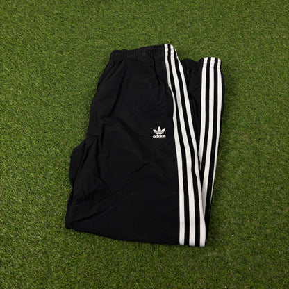 00s Adidas Piping Joggers Black Small