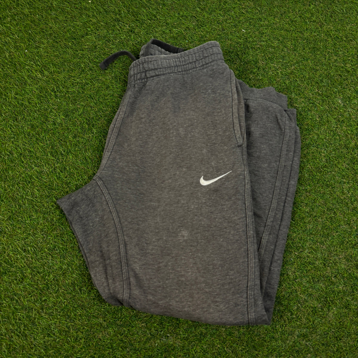 00s Nike Cotton Joggers Grey Small