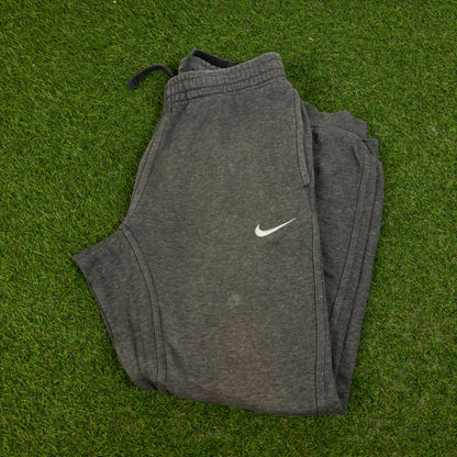00s Nike Cotton Joggers Grey Small