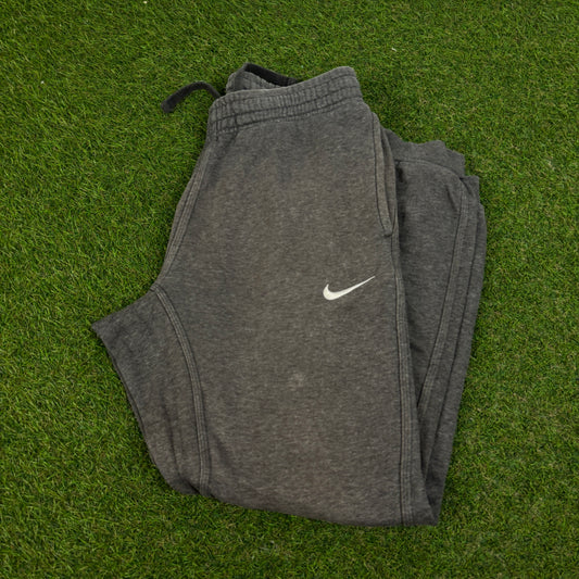 00s Nike Cotton Joggers Grey Small
