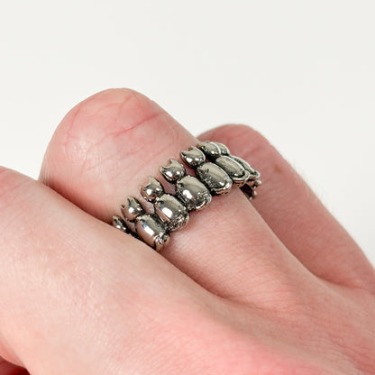 Unlimited Cat Ring Silver