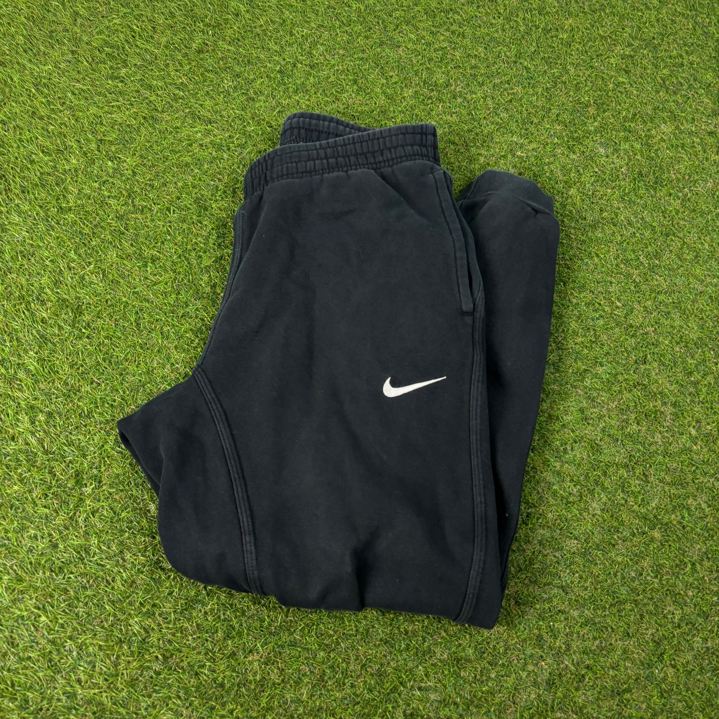 00s Nike Cotton Joggers Black Small