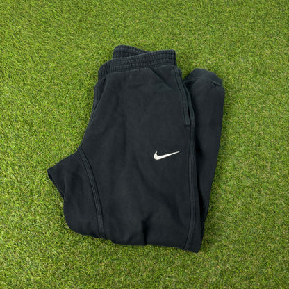 00s Nike Cotton Joggers Black Small