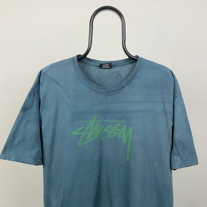 00s Stussy Boxy Fit T-Shirt Green XL