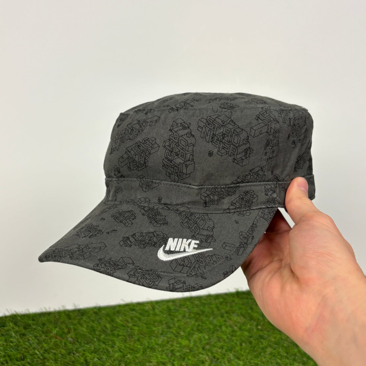 00s Nike Cadet Hat Blue Grey