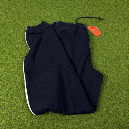 00s Nike Piping Cotton Joggers Blue XL