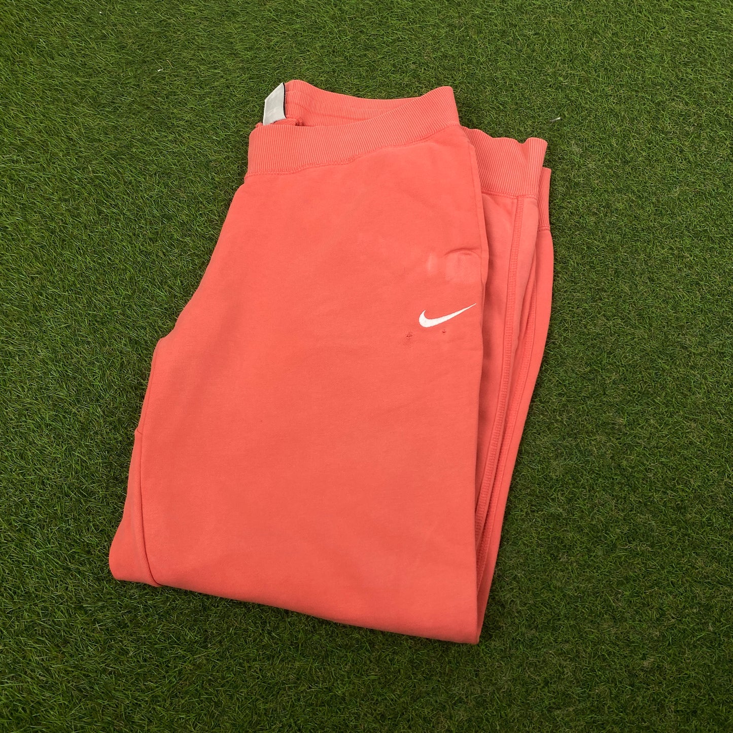 00s Nike Cotton Joggers Pink Large