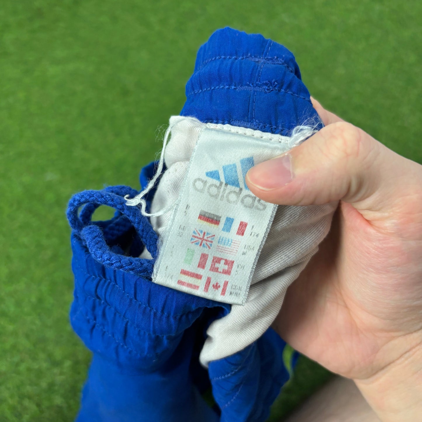90s Adidas Shorts Blue Medium