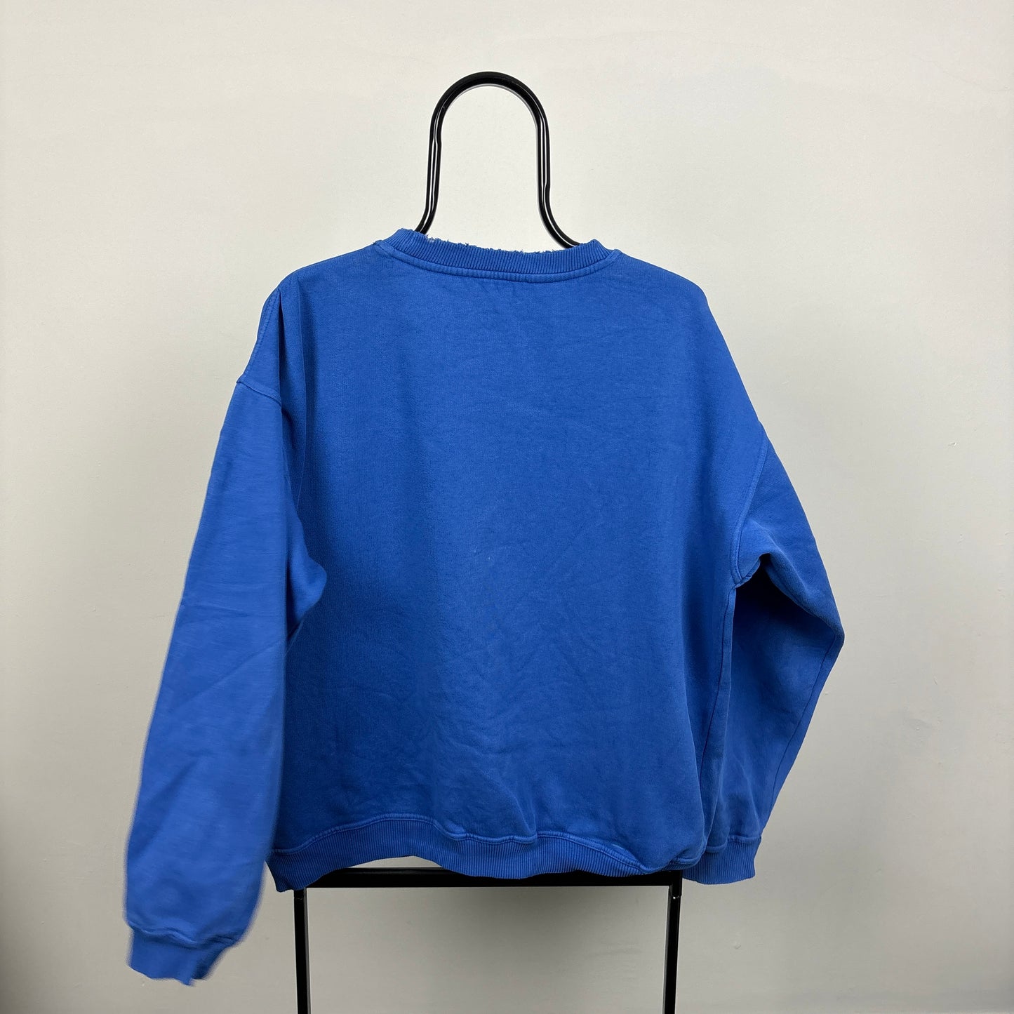 90s Fila Sweatshirt Blue Large