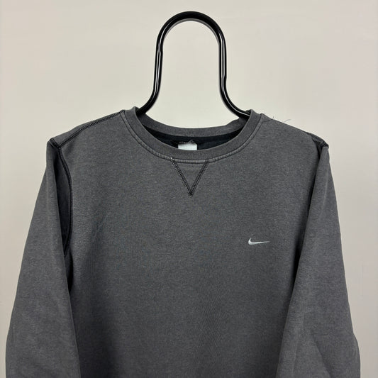 00s Nike Air Max Sweatshirt Grey Medium