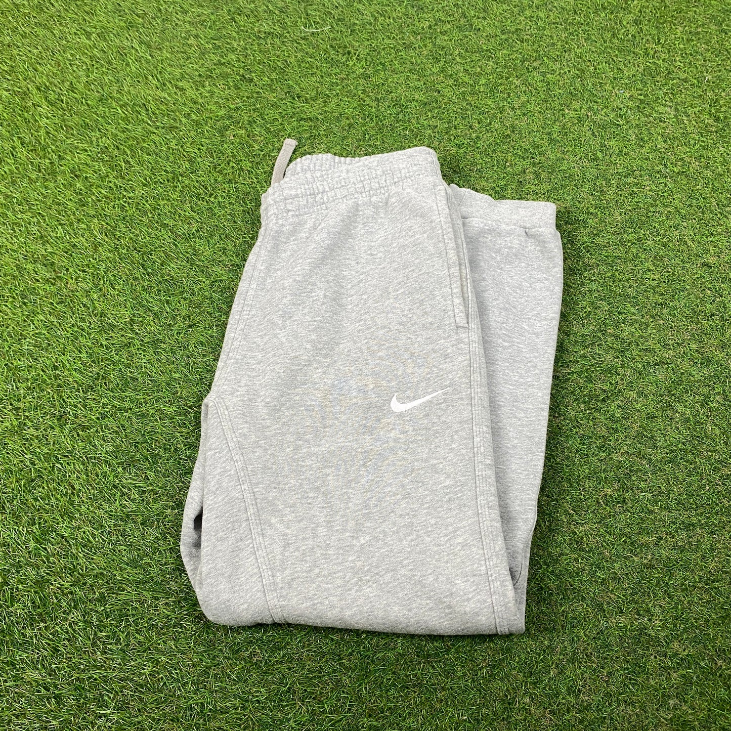 00s Nike Cotton Joggers Grey Small