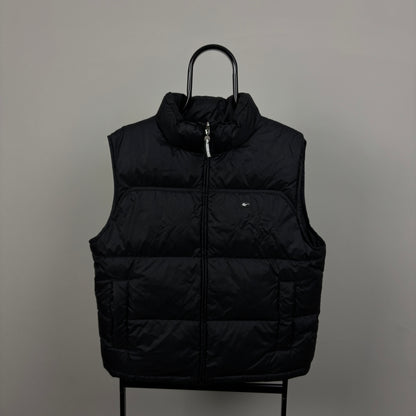 00s Nike Tn Hex Puffer Gilet Jacket Black Large