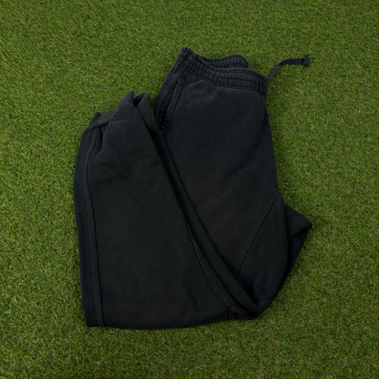 00s Nike Cotton Joggers Black Small