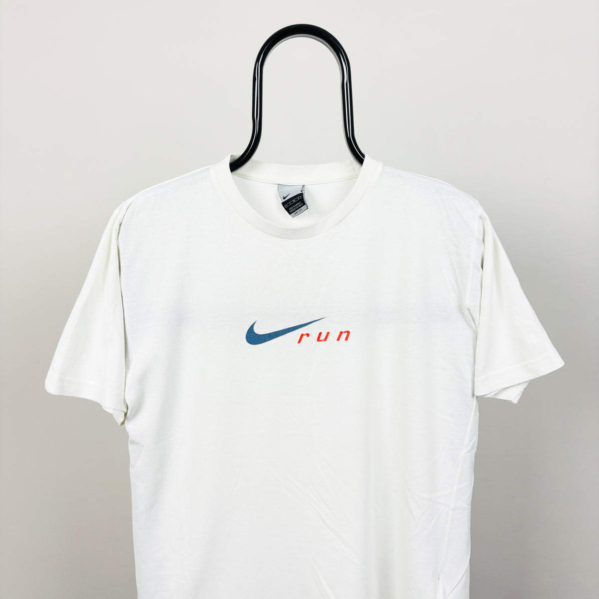 00s Nike Run T-Shirt White Small