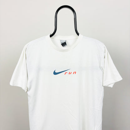 00s Nike Run T-Shirt White Small