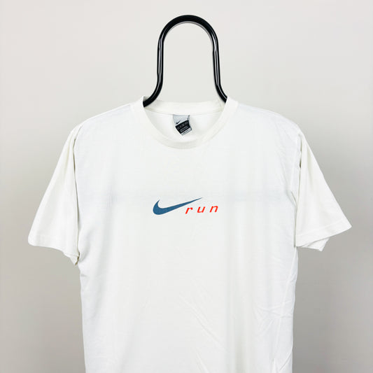 00s Nike Run T-Shirt White Small