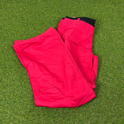 00s Nike Baggy Joggers Pink Large