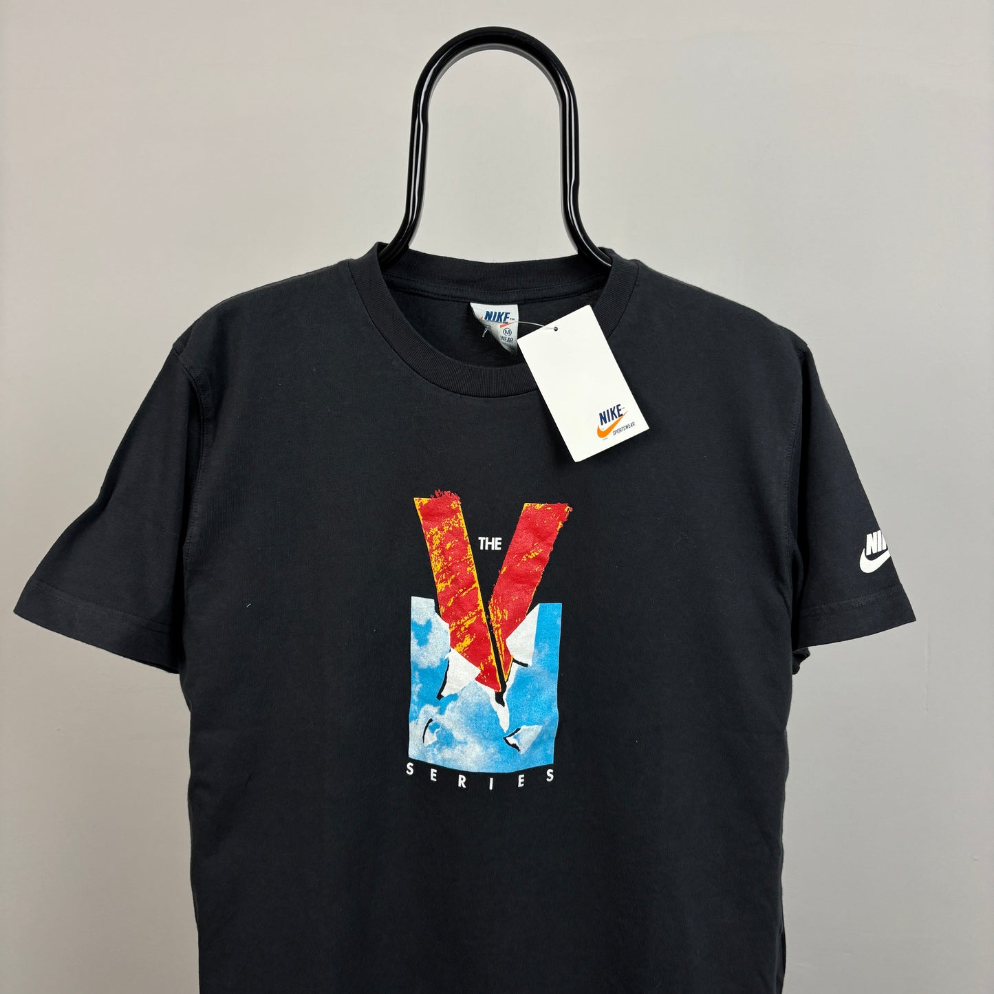 00s Nike V Series T-Shirt Black Medium