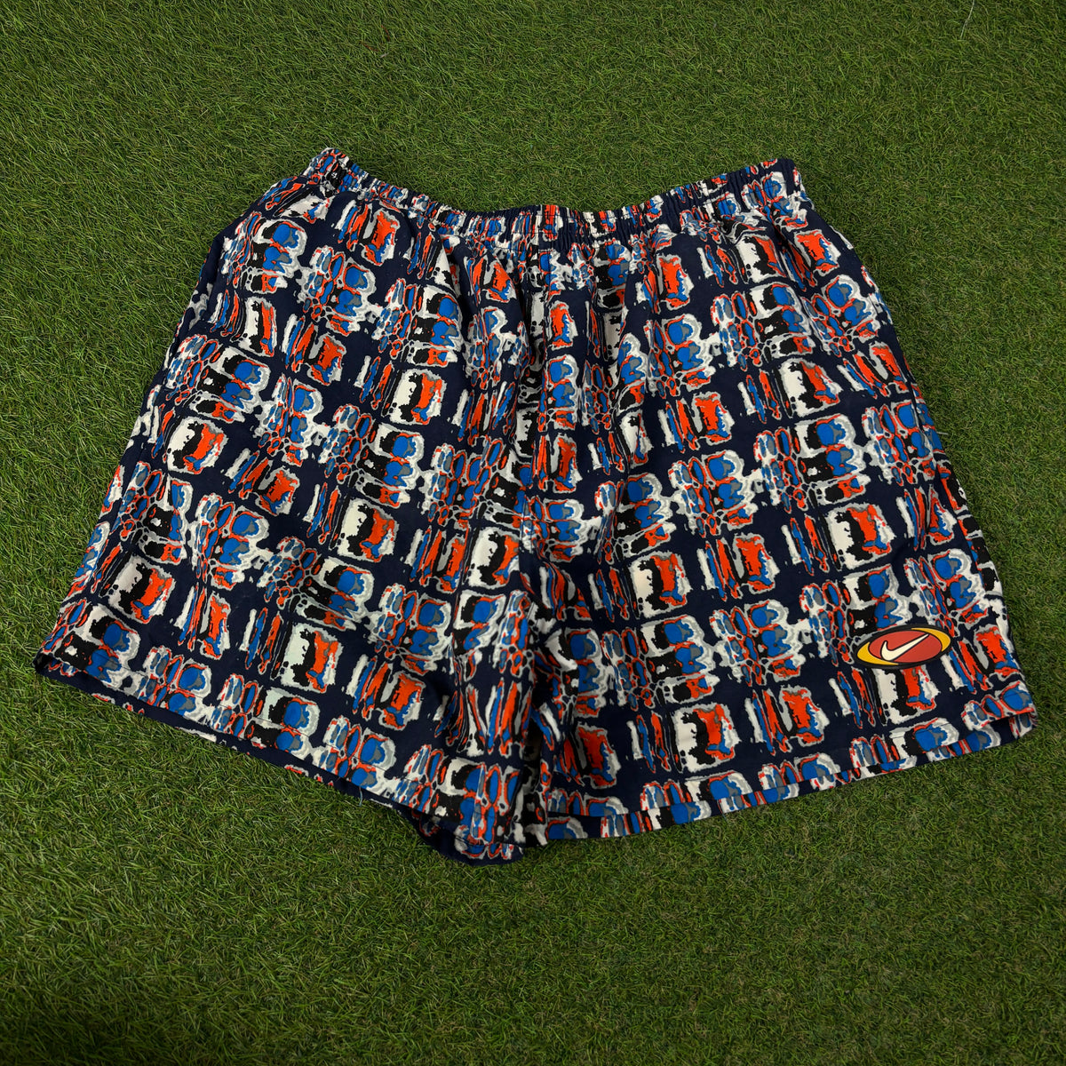 90s Nike Swim Shorts Blue XL